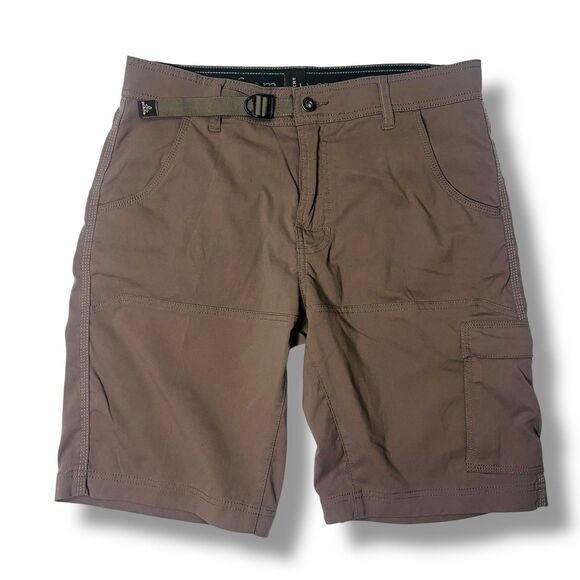 PrAna Mens 31W x 10L Shorts Cargo Brown - Picture 1 of 9